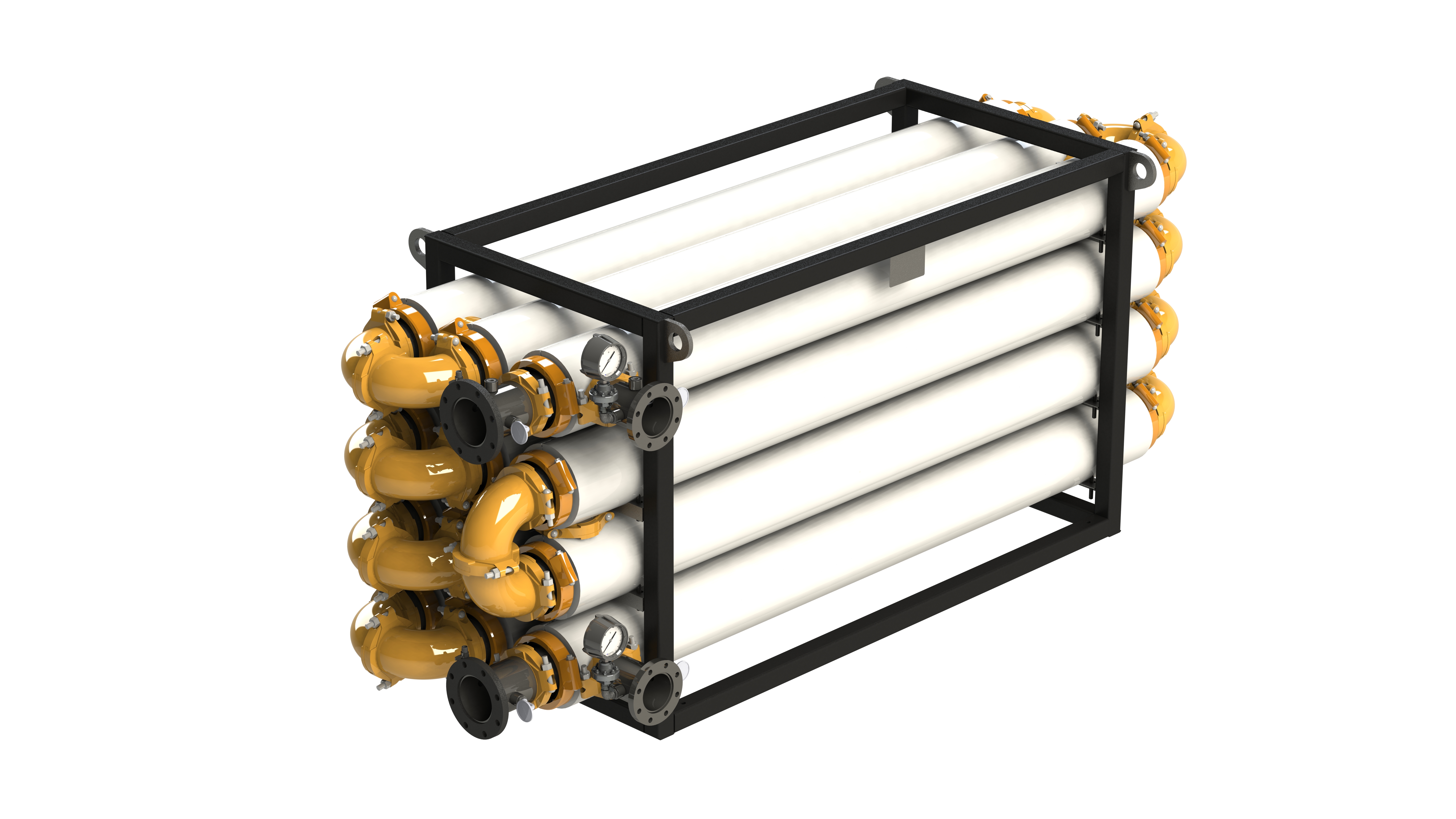 Tube in Tube Sludge Heat Exchanger