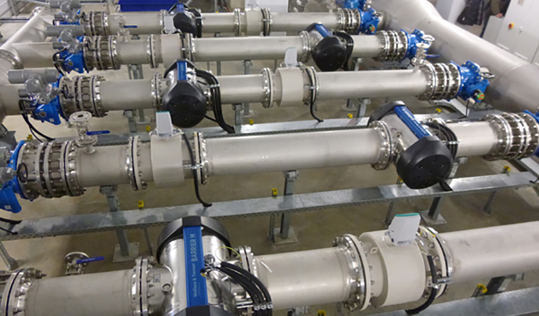 Water Plants Merged into a United Plant with Two Pumping Plants