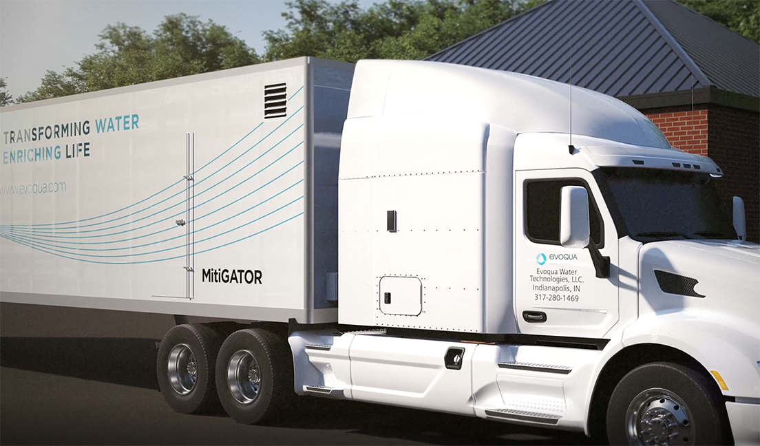 Evoqua's MitiGATOR Mobile Contaminant Removal System